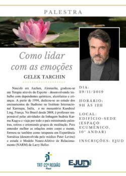 Palestra: Lidar com as emoções